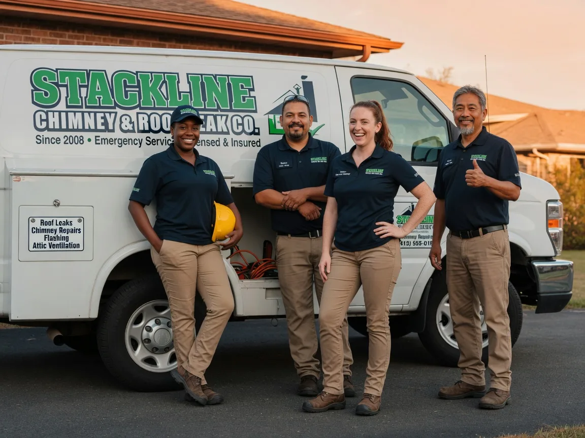 Chimney flashing repair company in Orlando, OK
